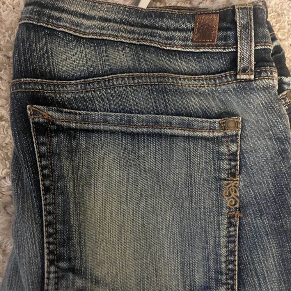 NWT Jessica Simpson Rockin’ Curvy Boot Jeans 31 Regular Bootcut Y2K - Picture 4 of 10